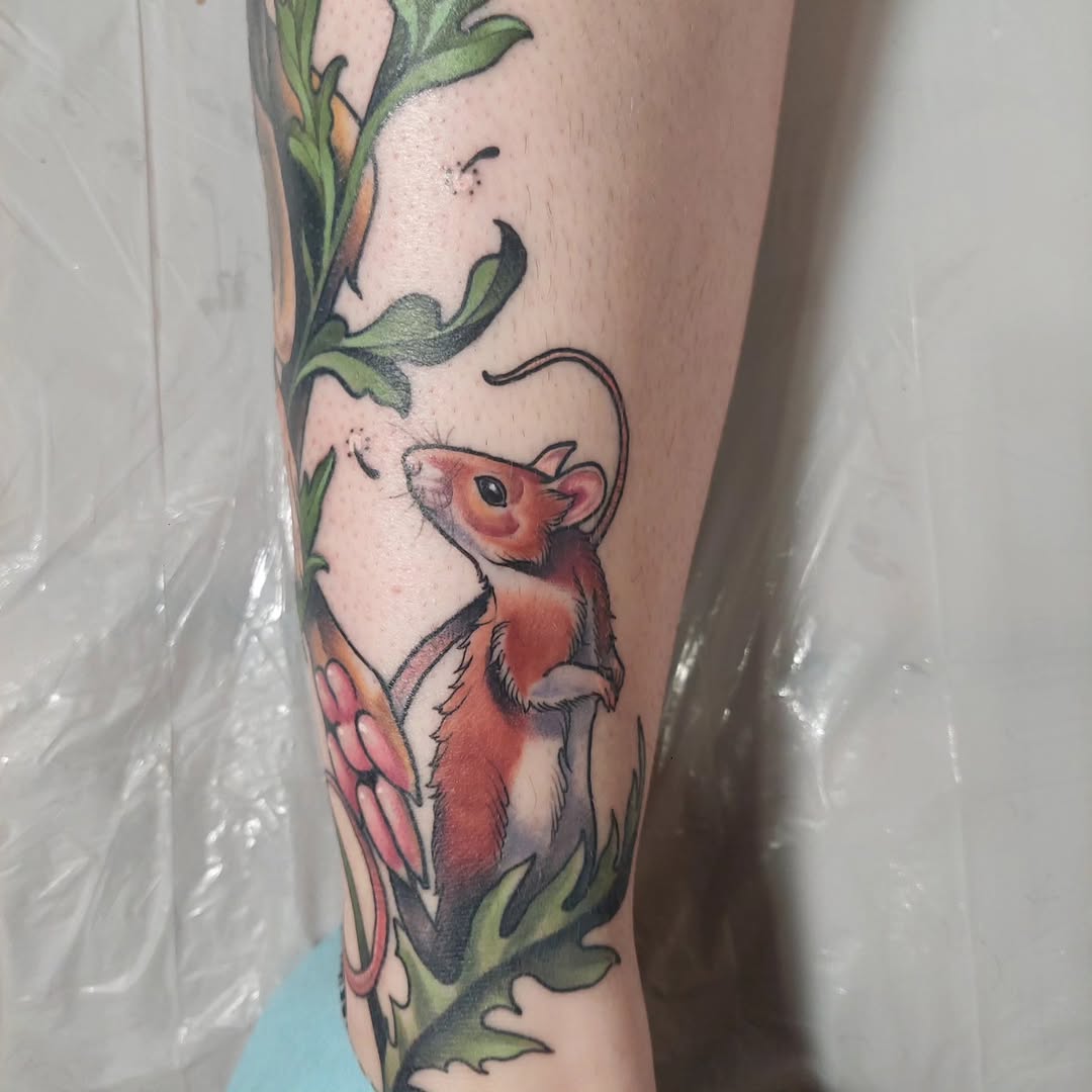 Tattoo by @daniwilsonart โ illustrative, color