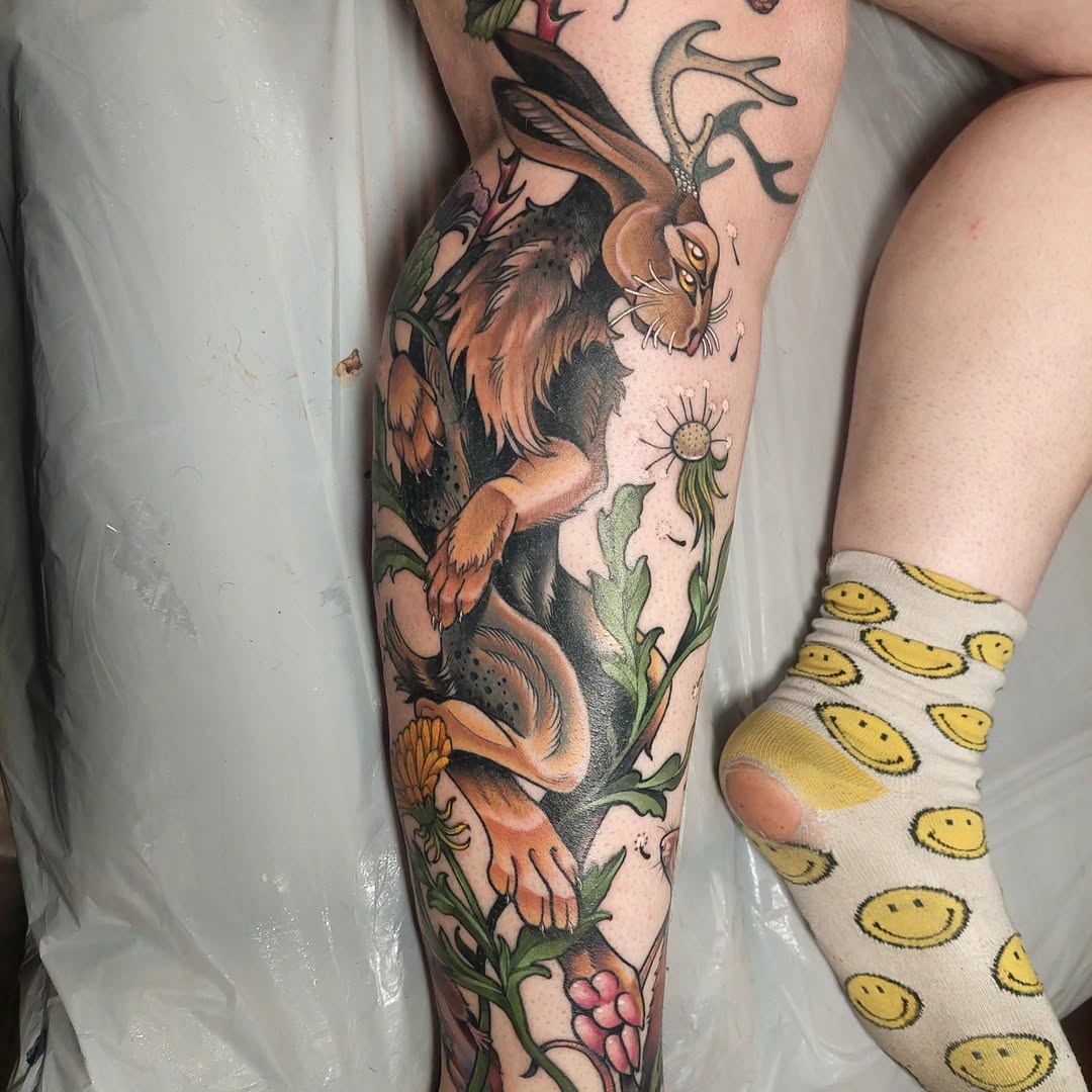 Tattoo by @daniwilsonart โ neo_traditional, illustrative