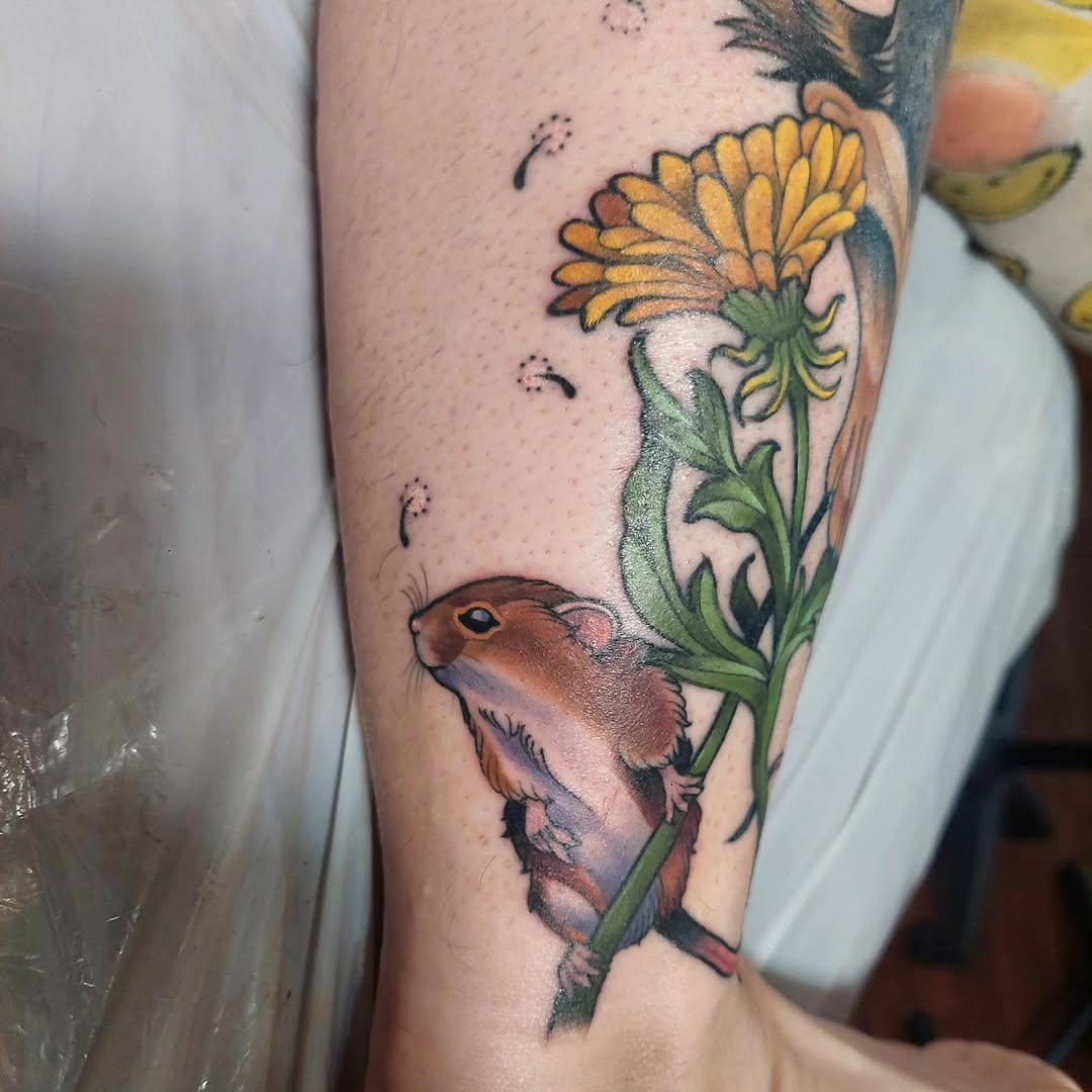 Tattoo by @daniwilsonart โ realism, illustrative