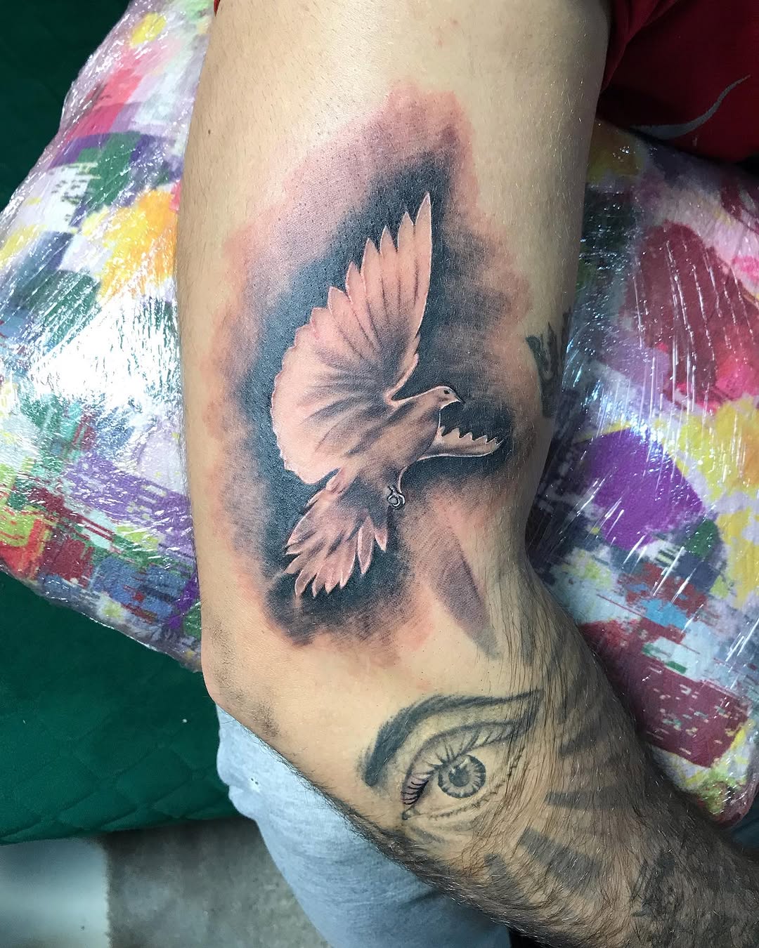 Tattoo by @merlin_inktattoo237 — realism, black_and_grey