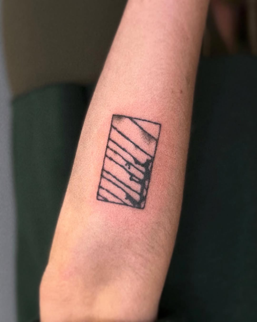 Tattoo by @sankangstudio — illustrative, minimalist
