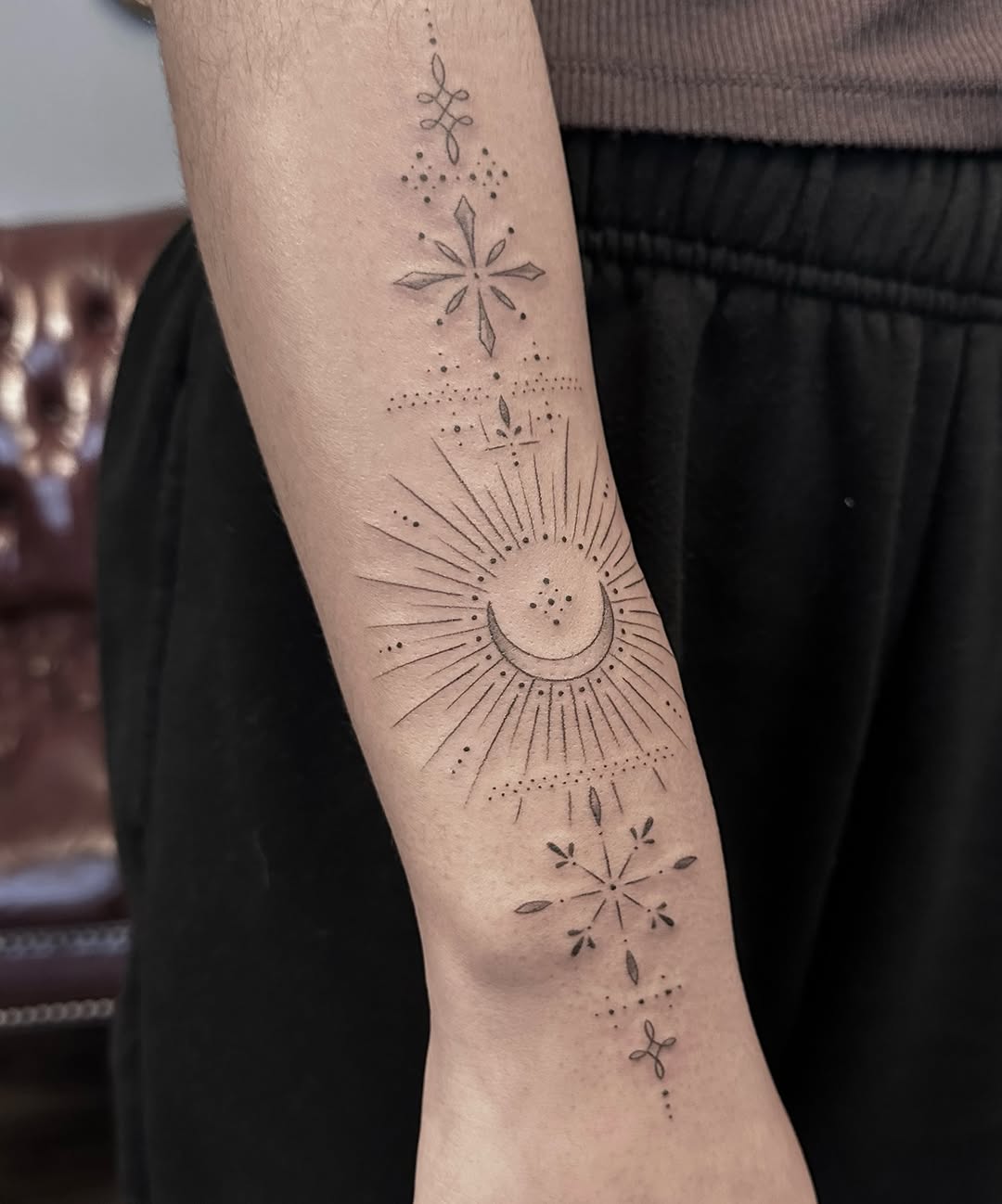 Tattoo by @cj.concepts — fine_line, dotwork