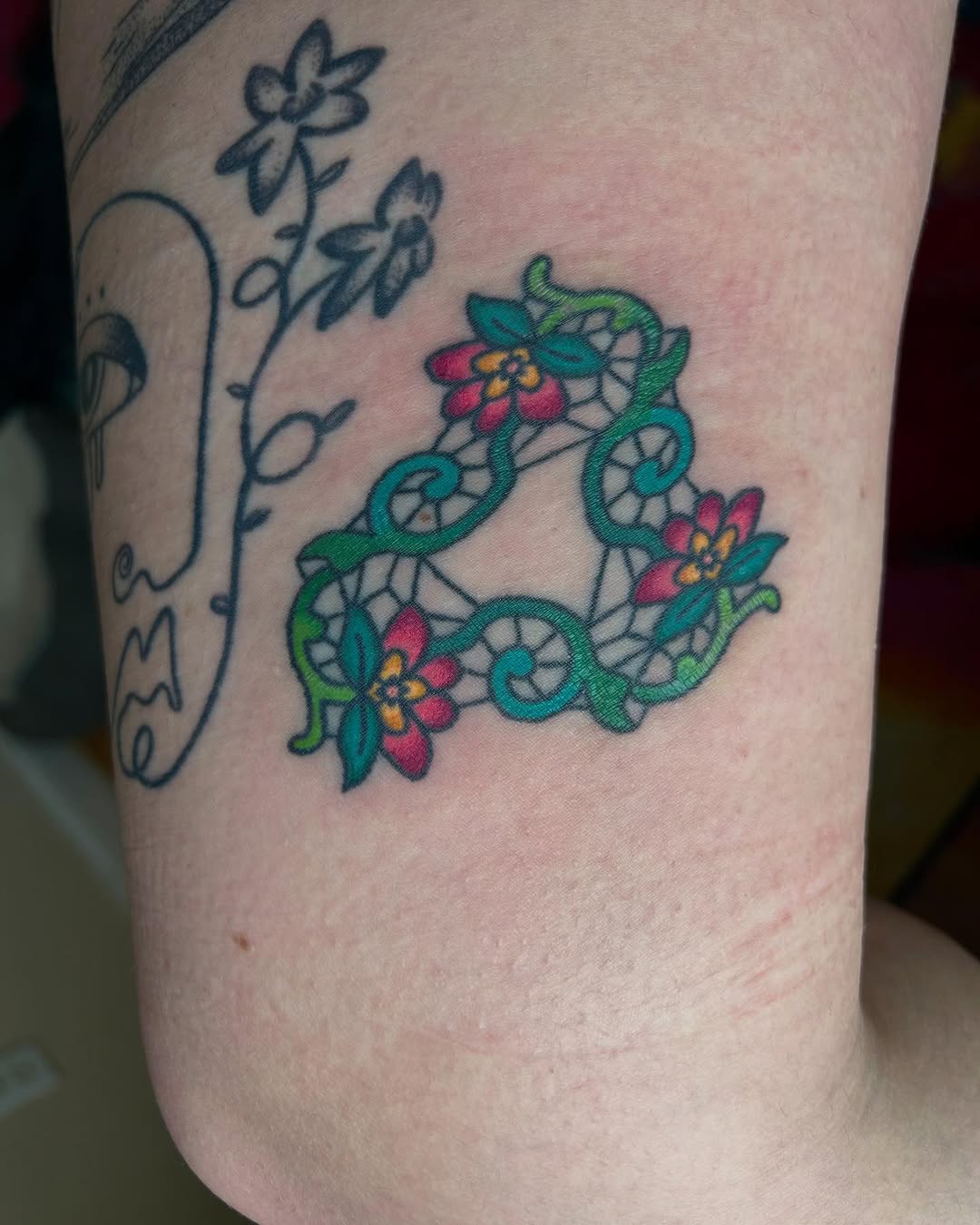 Tattoo by @pokesandspirals โ ornamental