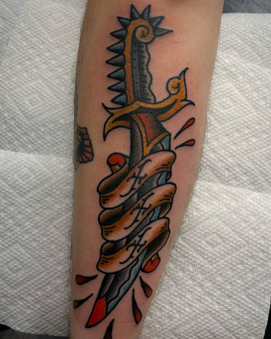 Tattoo by @patrickxtattoos — american_traditional, illustrative