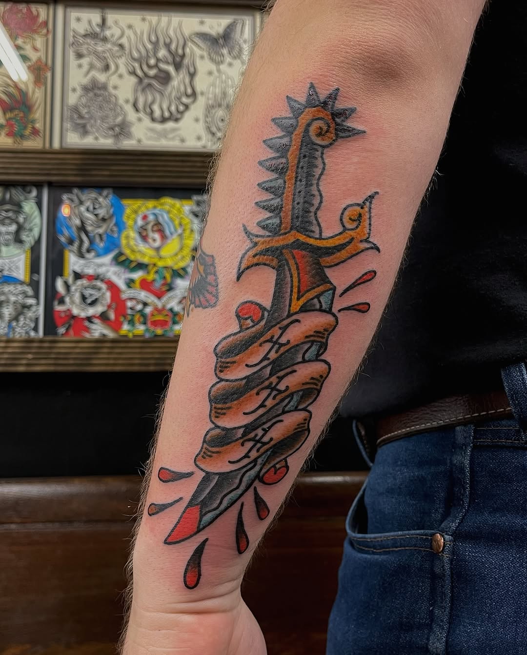 Tattoo by @patrickxtattoos — american_traditional, illustrative