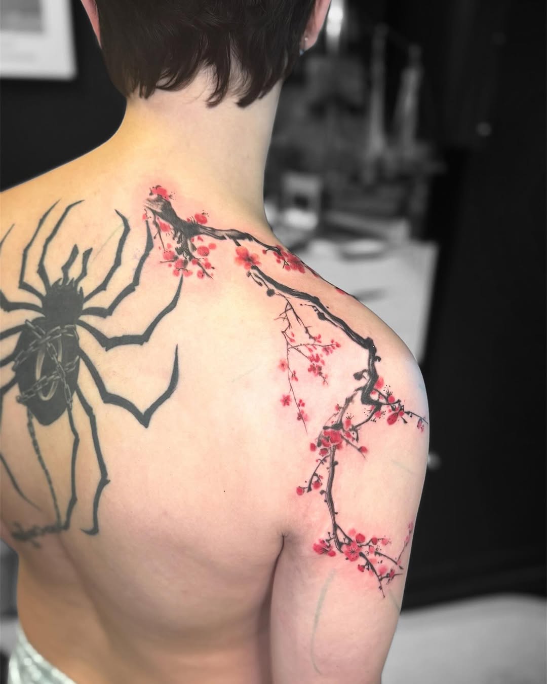 Tattoo by @liii.ink — japanese_irezumi, watercolor