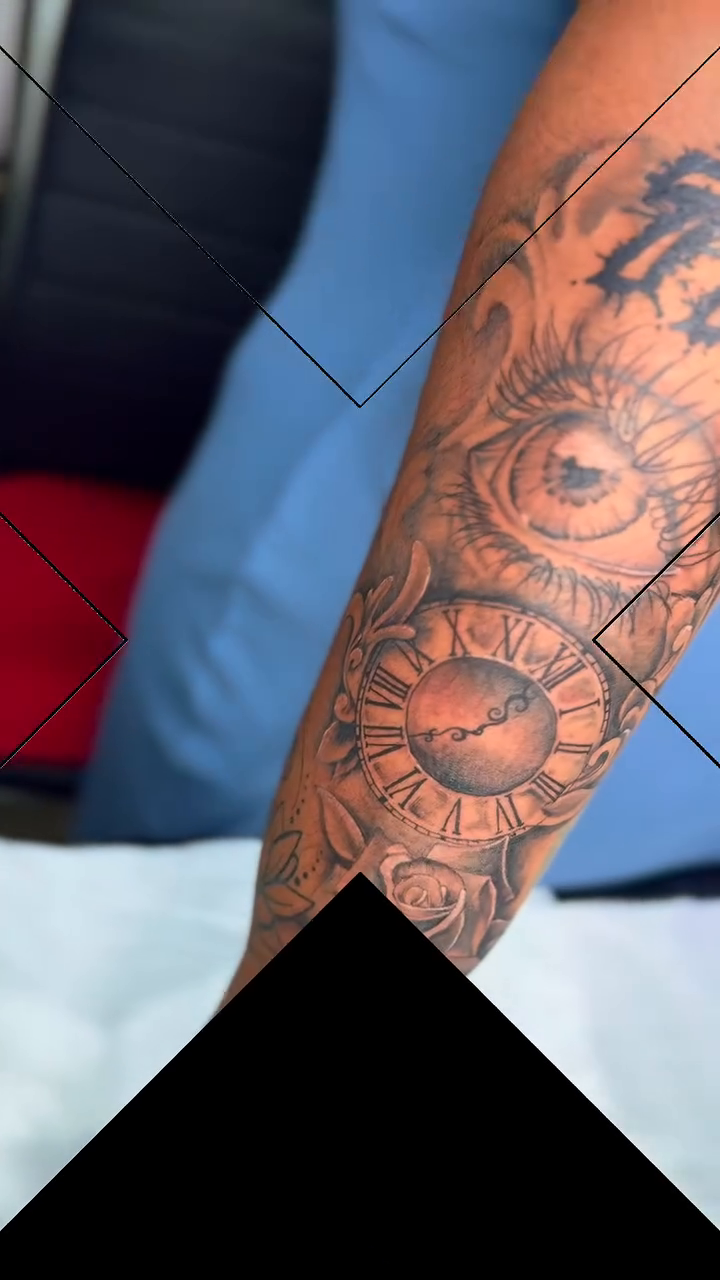 Tattoo by @oxide_inker — black_and_grey, illustrative