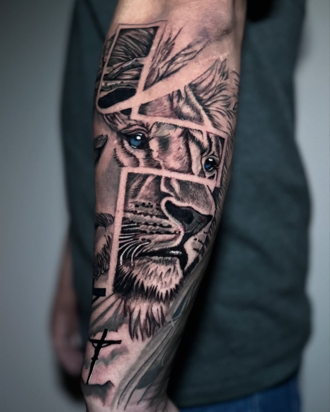 Tattoo by @paolainkart โ realism, black_and_grey