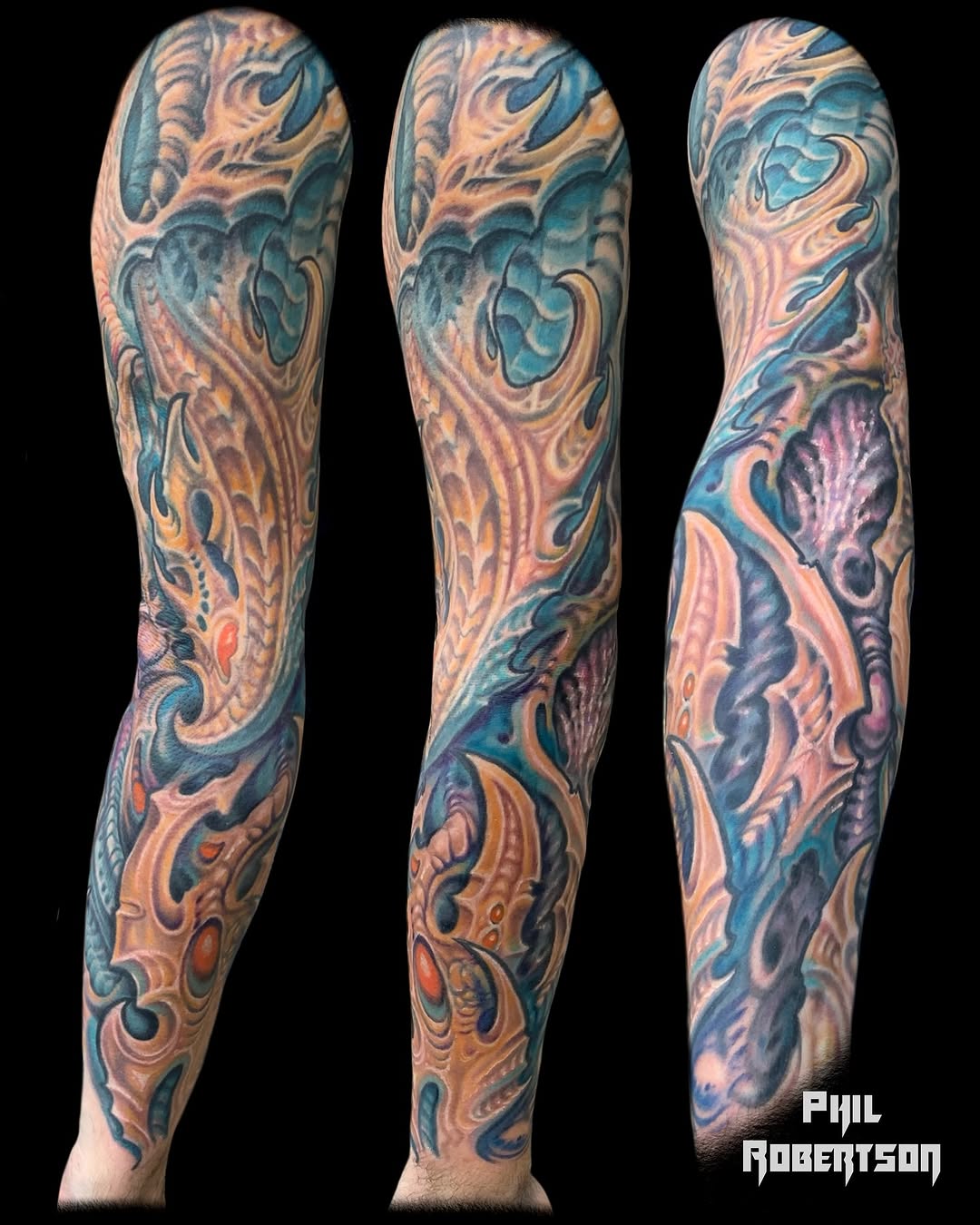 Tattoo by @philrobertsontattoos — realism, dark_realism