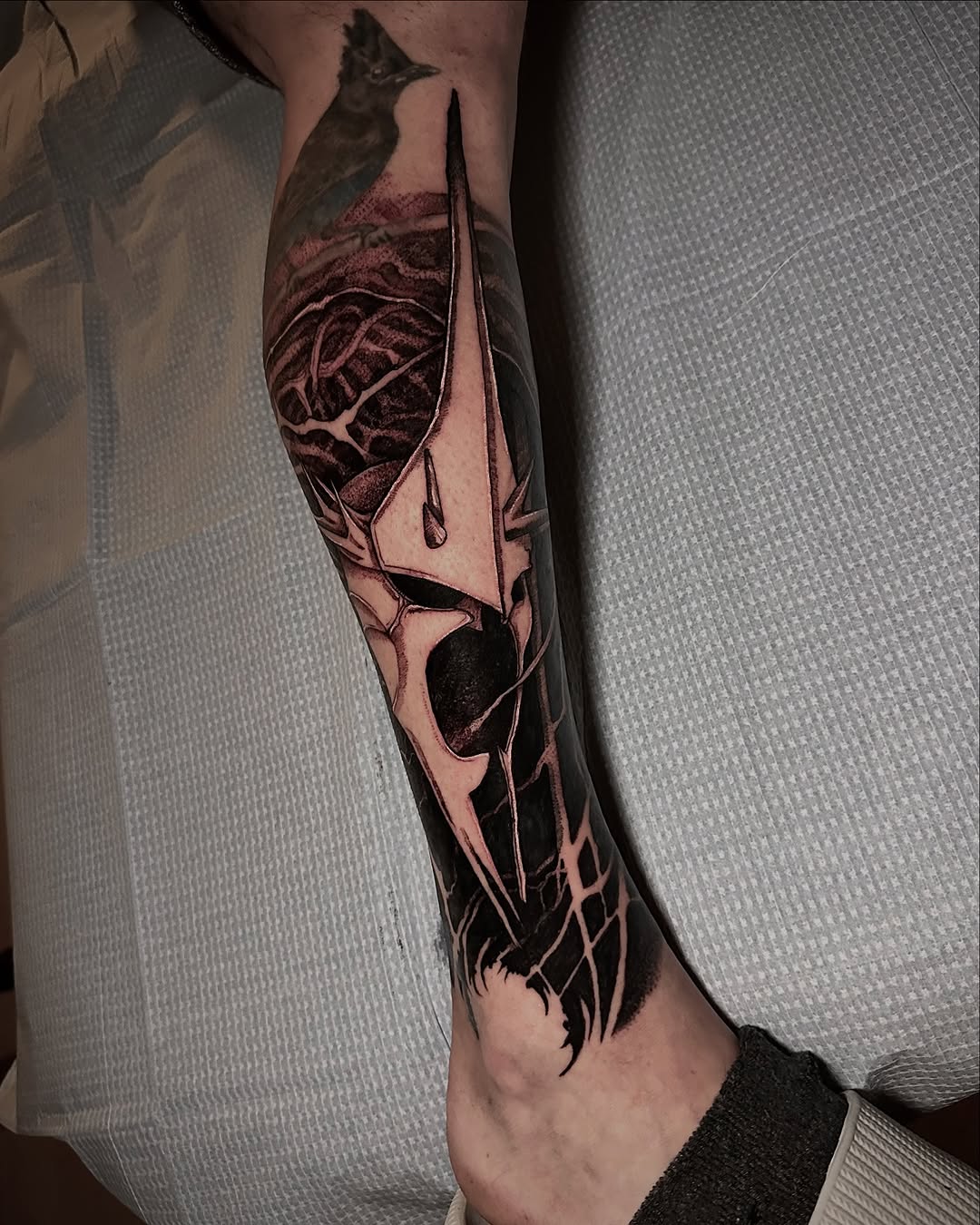 Tattoo by @pablomoreiratattoo — black_and_grey, realism