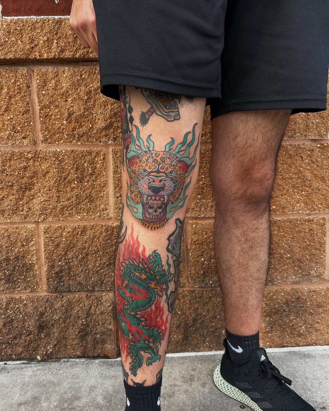 Tattoo by @b.crow.tattoos β american_traditional, japanese_irezumi