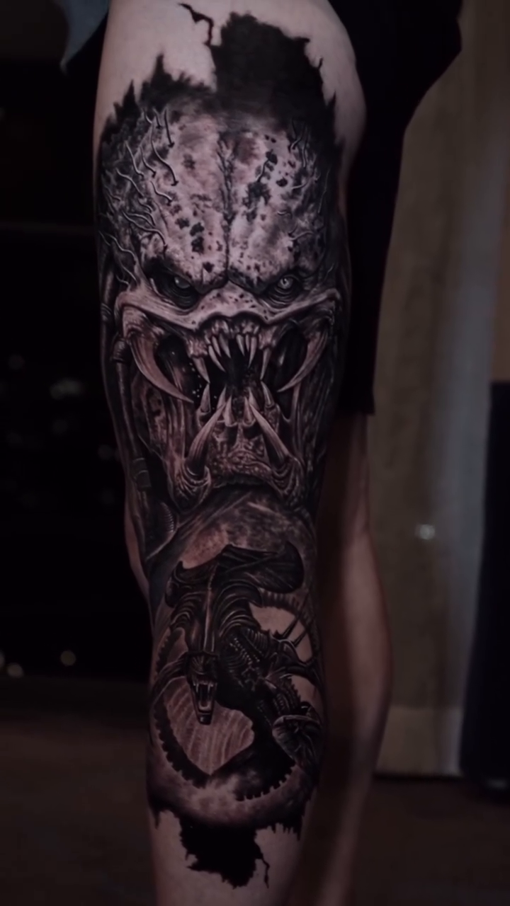 Tattoo by @davidxtattoos — dark_realism, black_and_grey