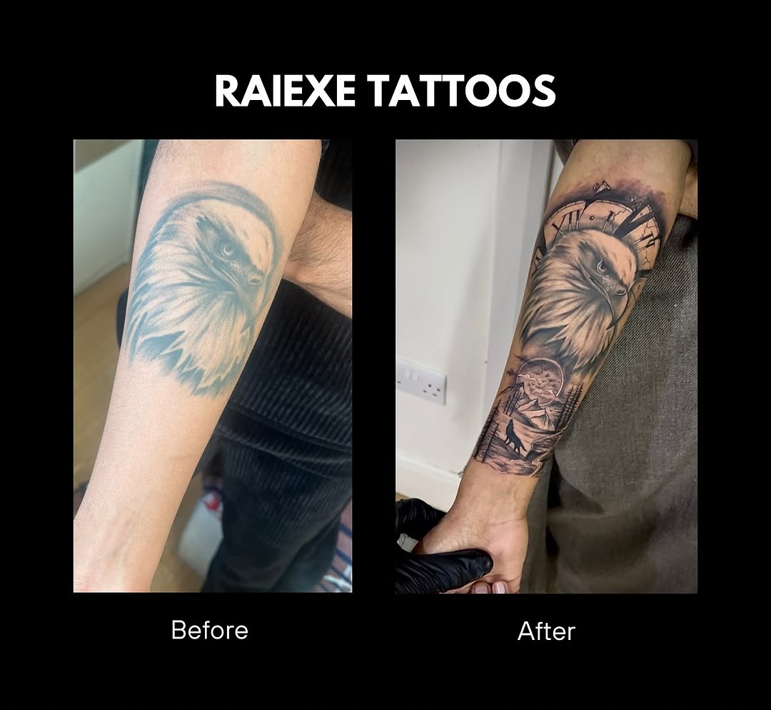 Tattoo by @raiexe.tatz โ realism, black_and_grey