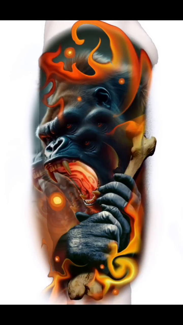 Tattoo by @kreativejuices13 — realism, dark_realism