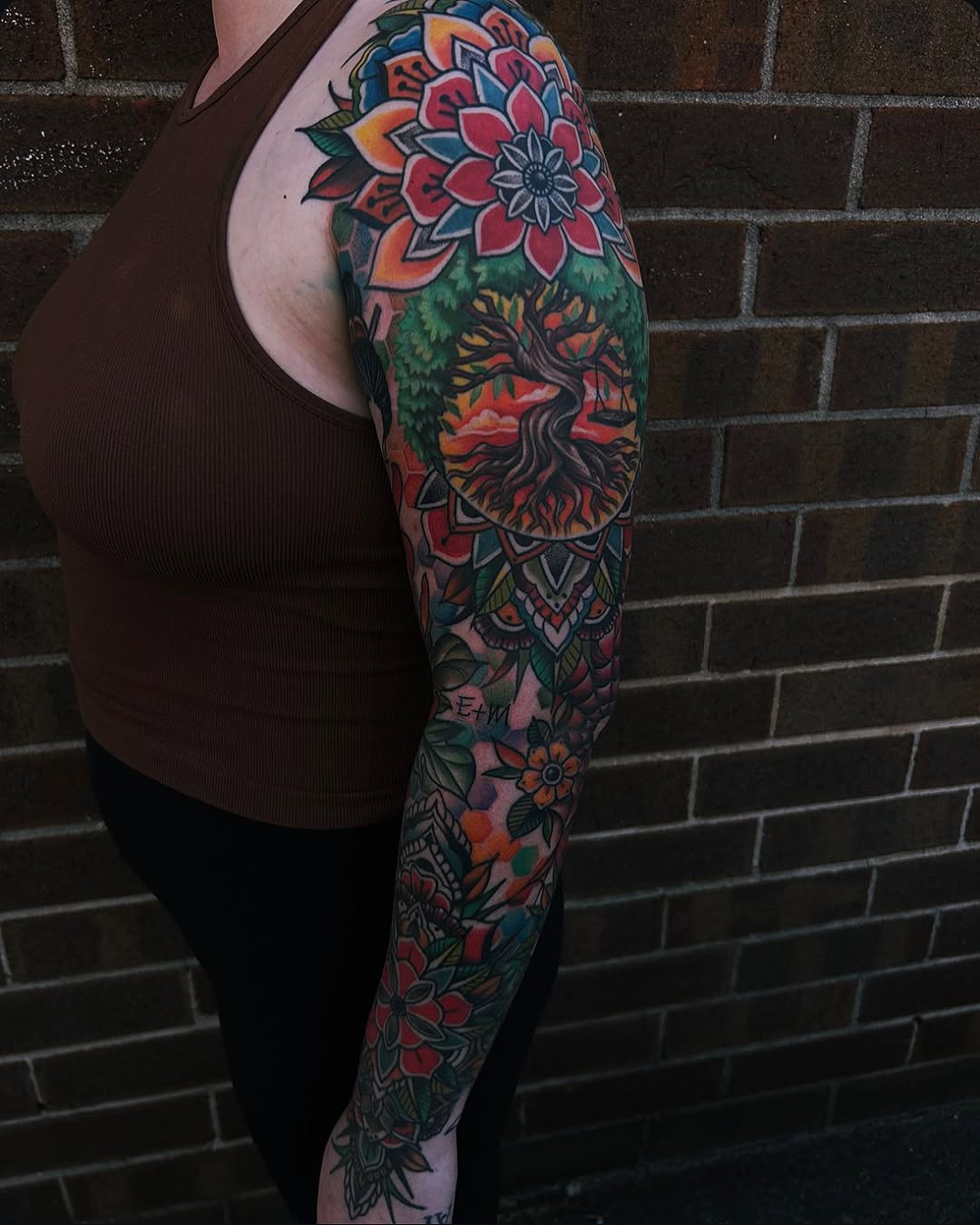 Tattoo by @tattoosbyanna_ — illustrative, geometric
