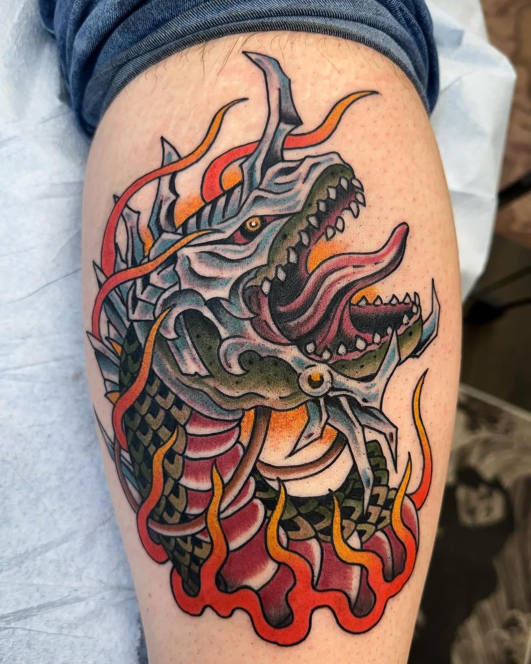 Tattoo by @etbennett_tattoo — japanese_irezumi, neo_traditional