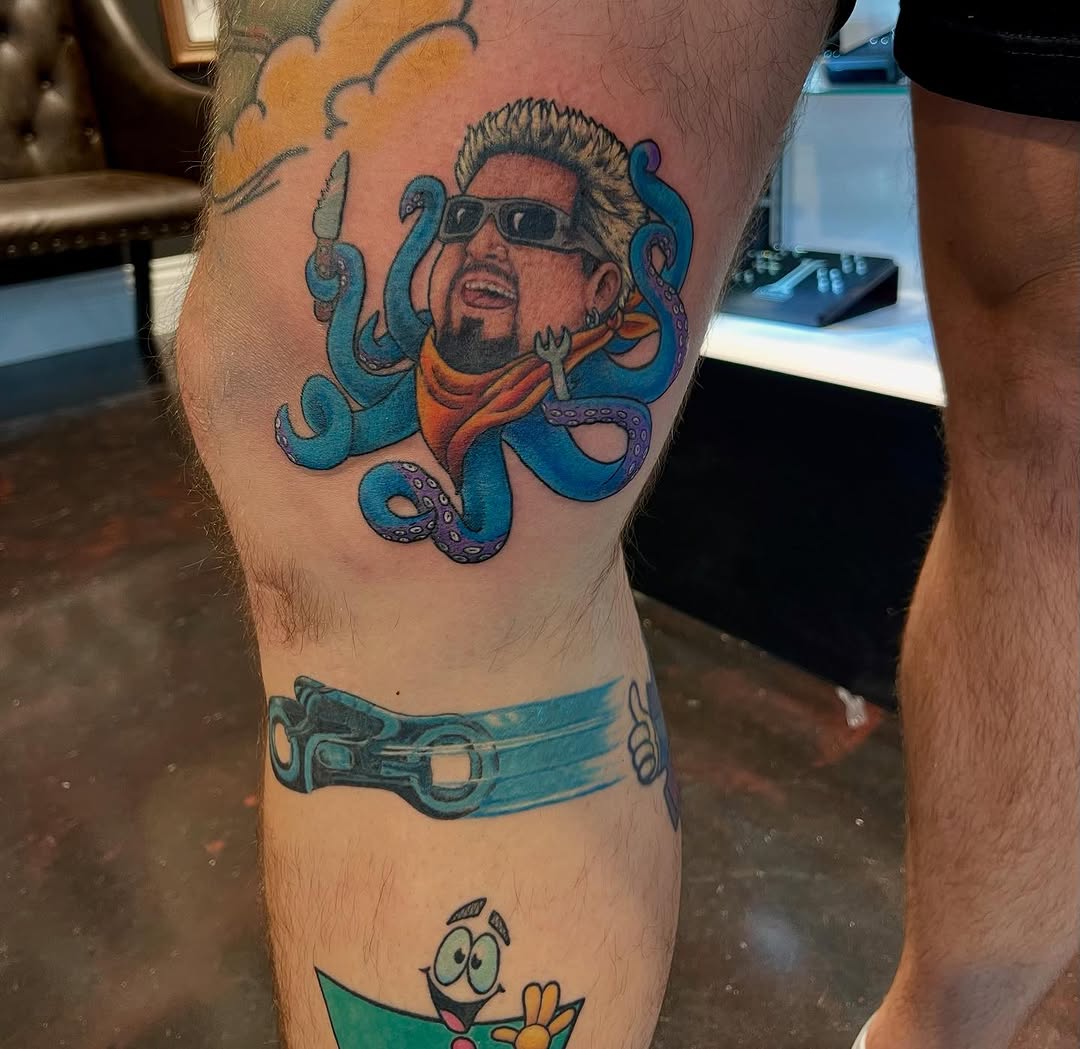 Tattoo by @alandapanda — new_school