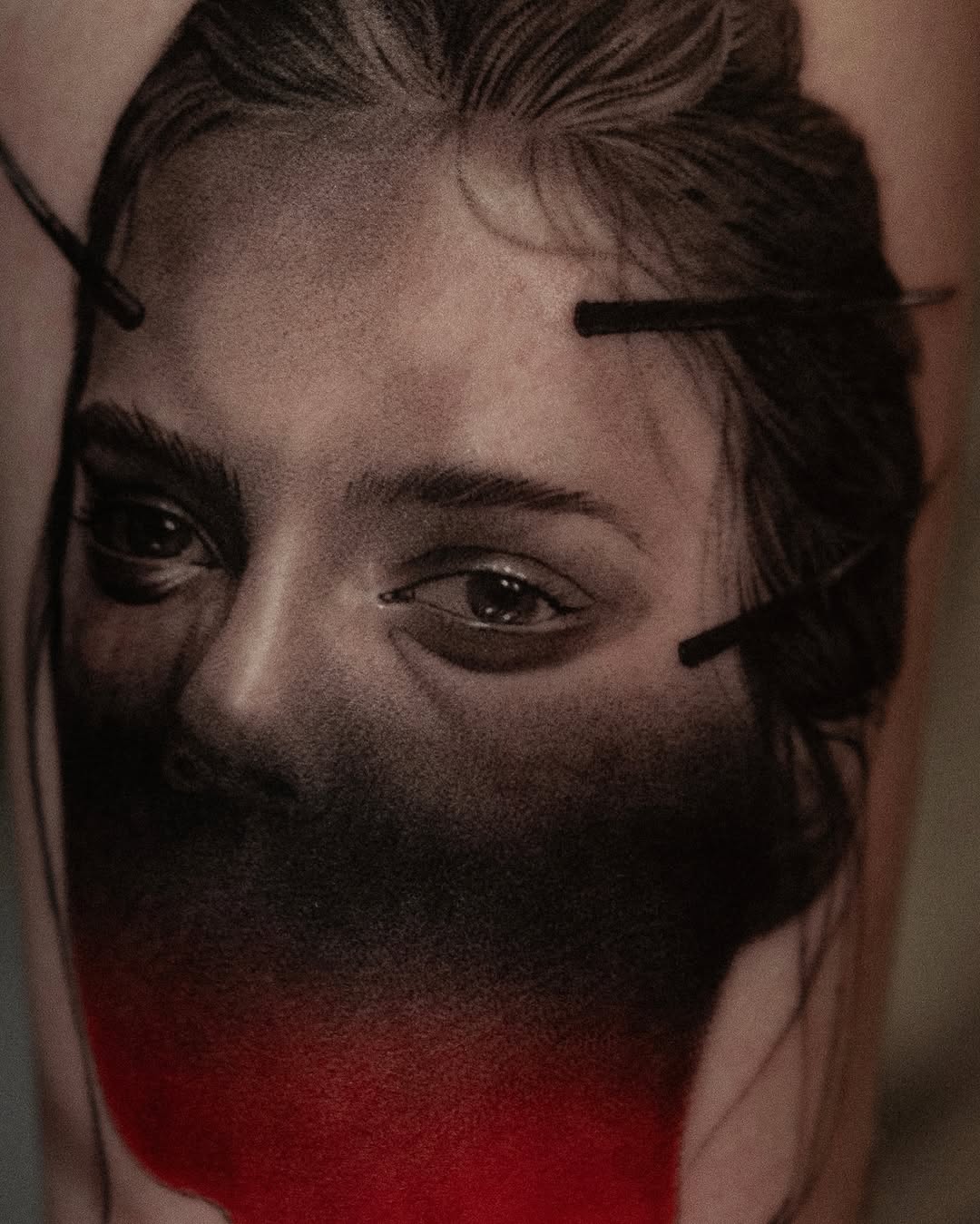 Tattoo by @lejobravo — realism, black_and_grey
