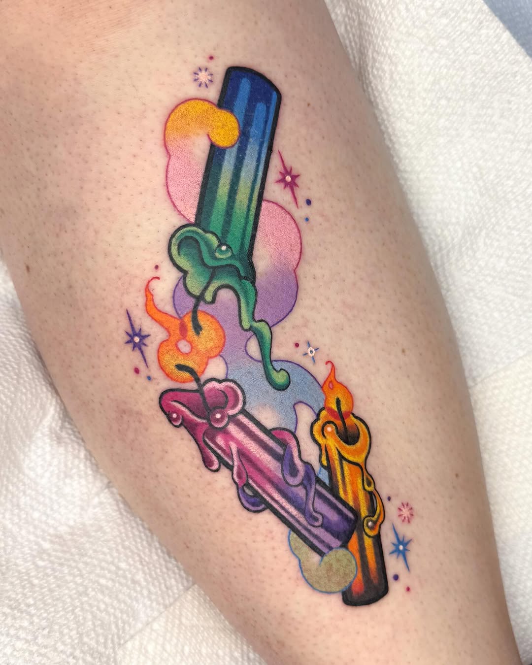 Tattoo by @janinetattoos โ new_school