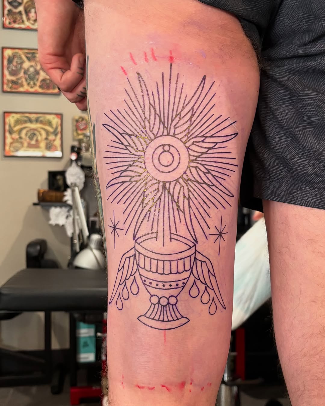 Tattoo by @butcher_boy_tattoos — geometric