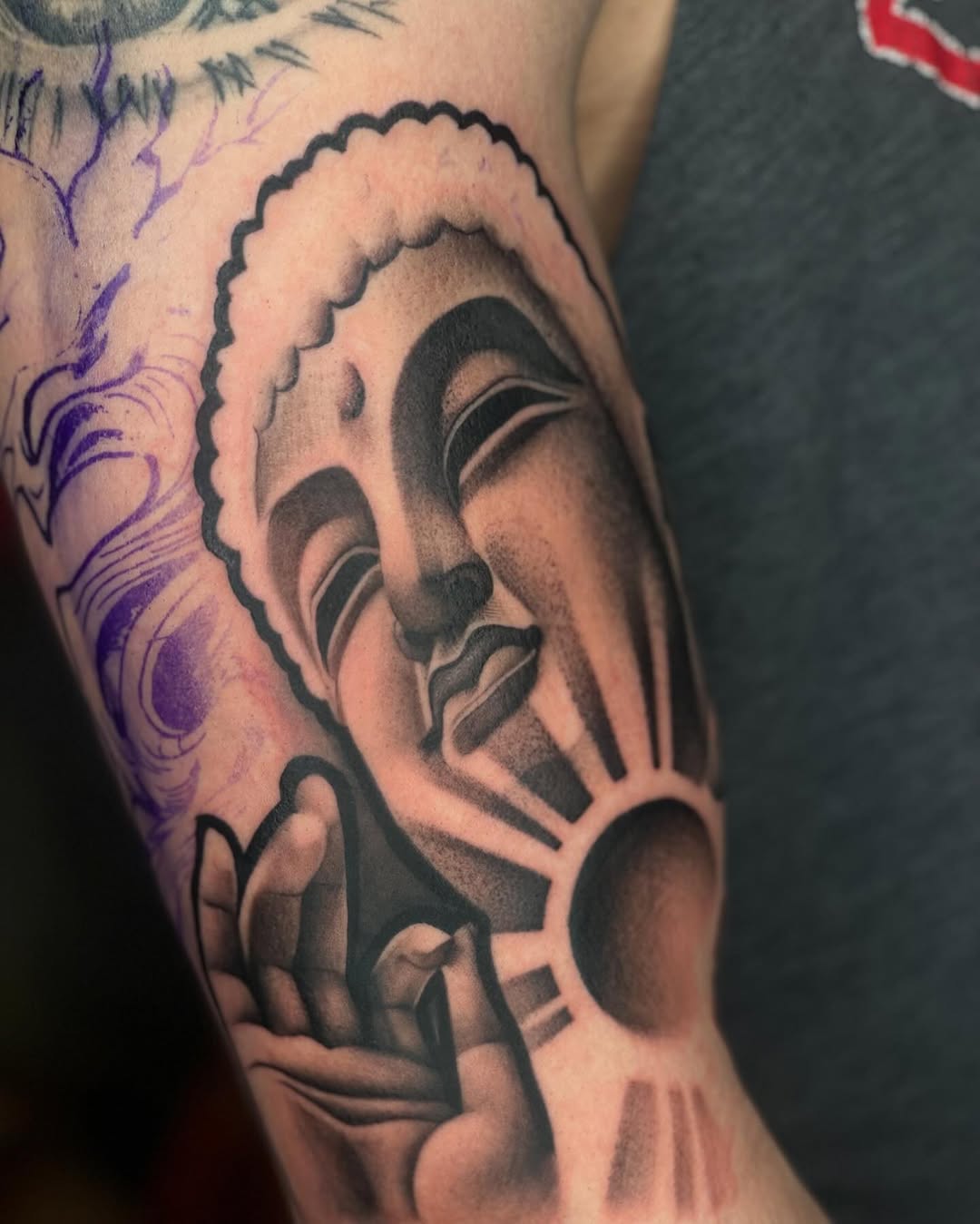 Tattoo by @imrashadorlando — black_and_grey, realism