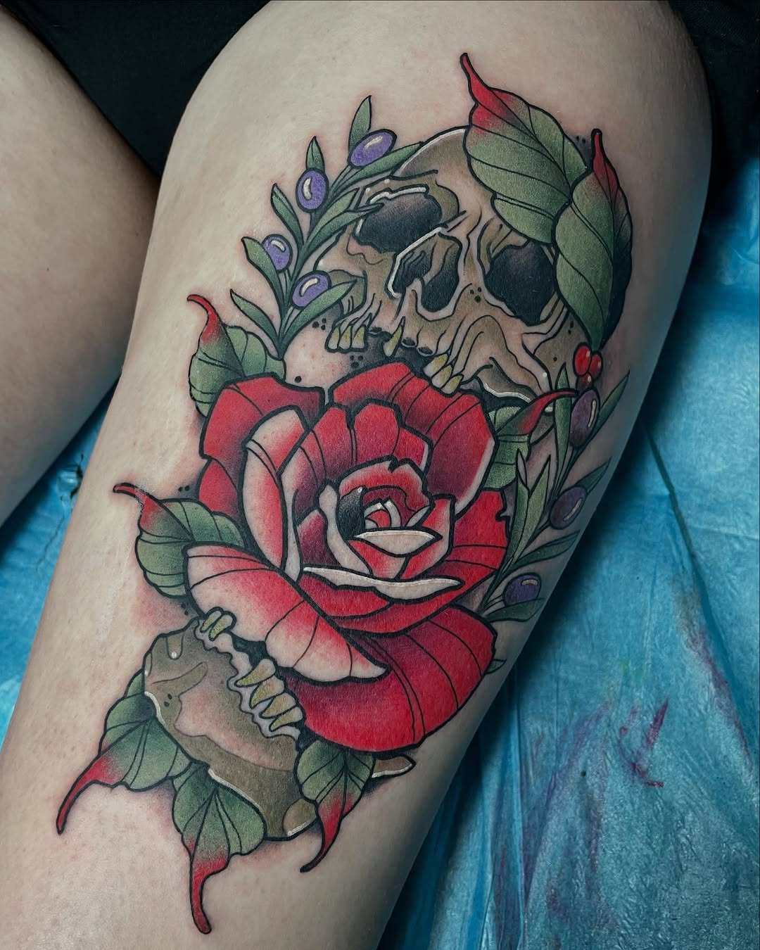 Tattoo by @ash_wv — neo_traditional, realism