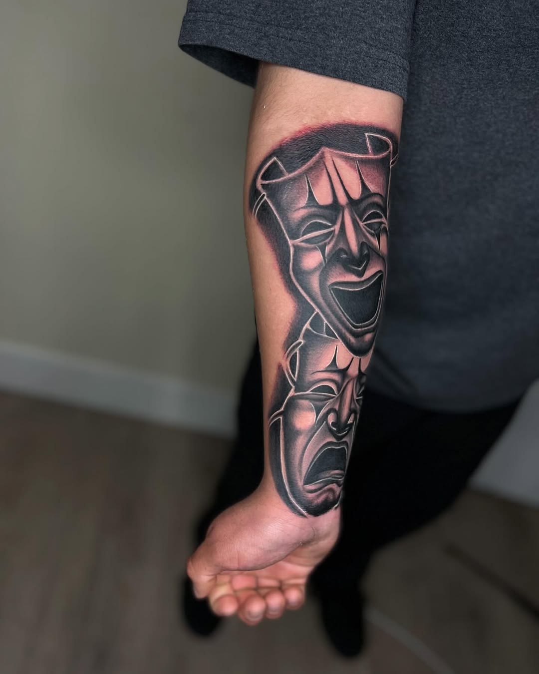 Tattoo by @benji_tattoos714 — chicano, black_and_grey