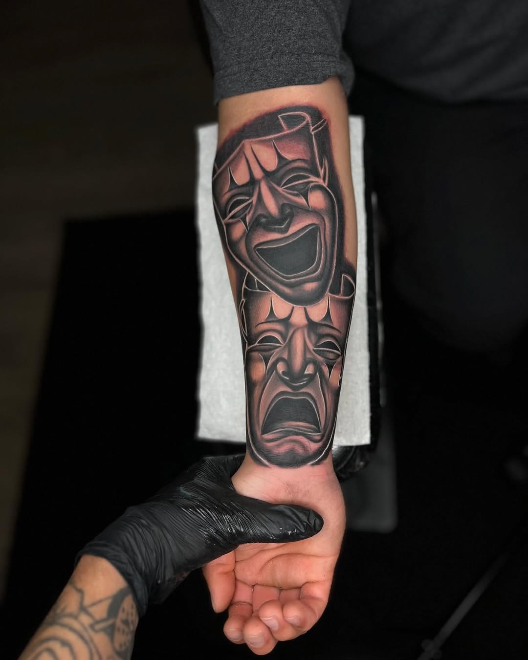 Tattoo by @benji_tattoos714 — black_and_grey