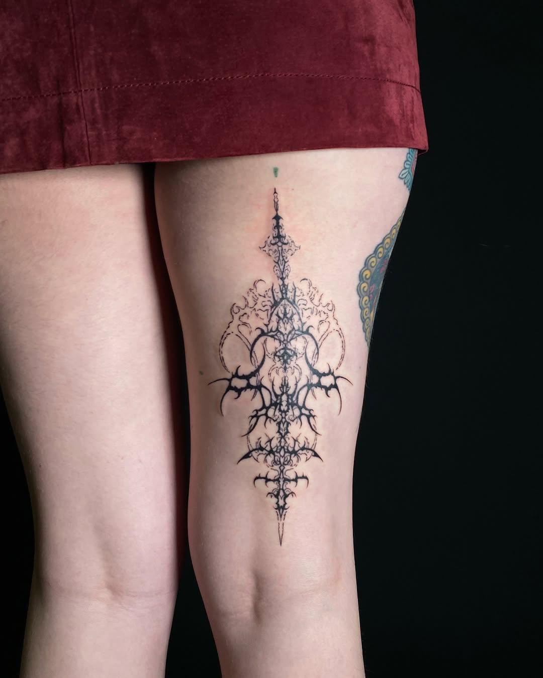 Tattoo by @skinwalker.ta2 โ blackwork, ornamental