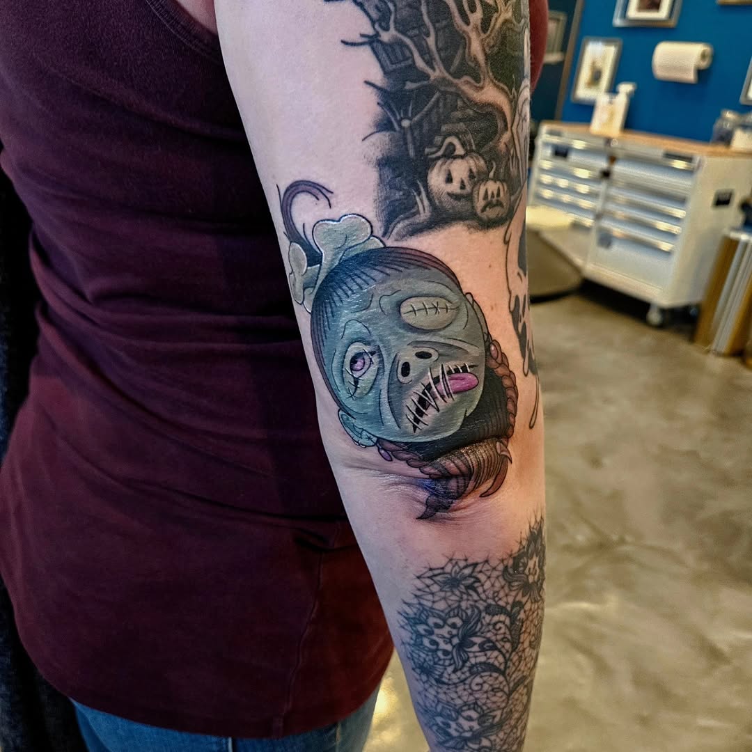 Tattoo by @hamilexis.art — illustrative, new_school