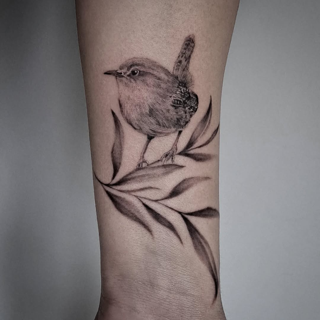 Tattoo by @divinemacabre โ realism, black_and_grey