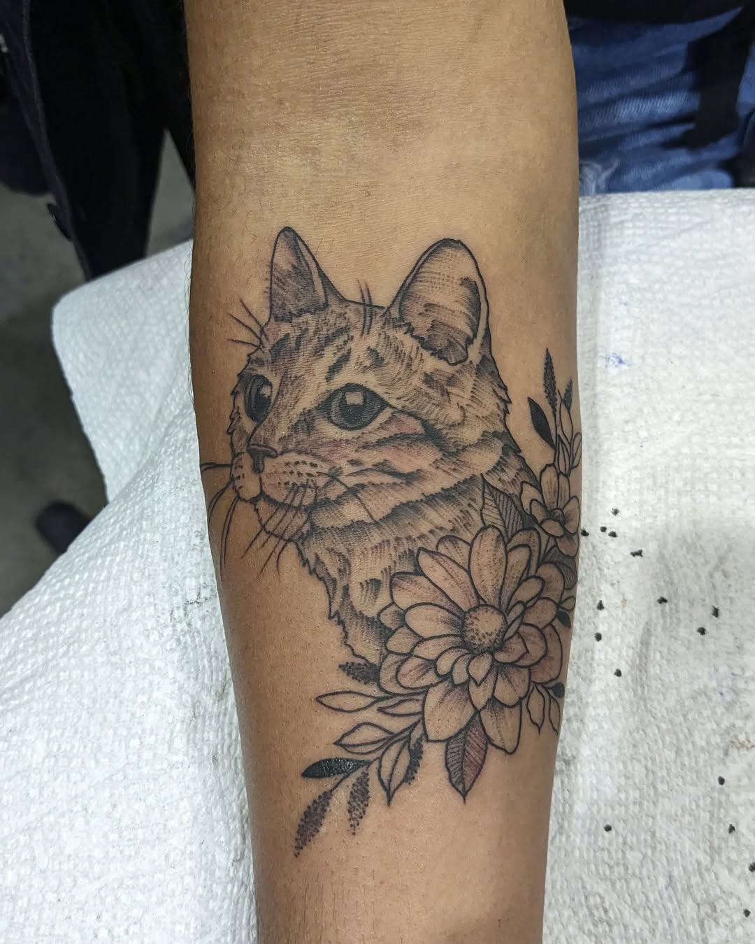 Tattoo by @jazihnotattoo — realism, black_and_grey
