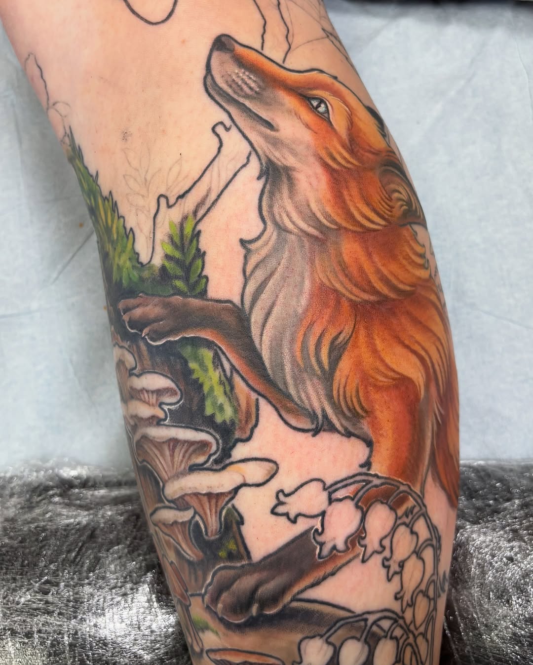 Tattoo by @lockejessmonster — realism, color
