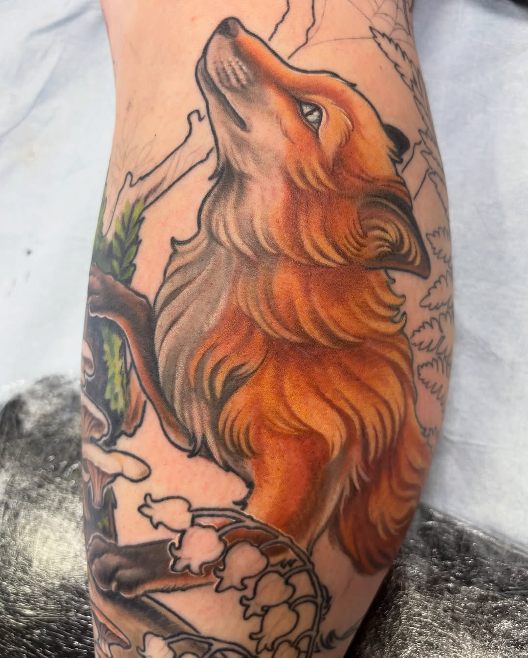 Tattoo by @lockejessmonster — realism, illustrative