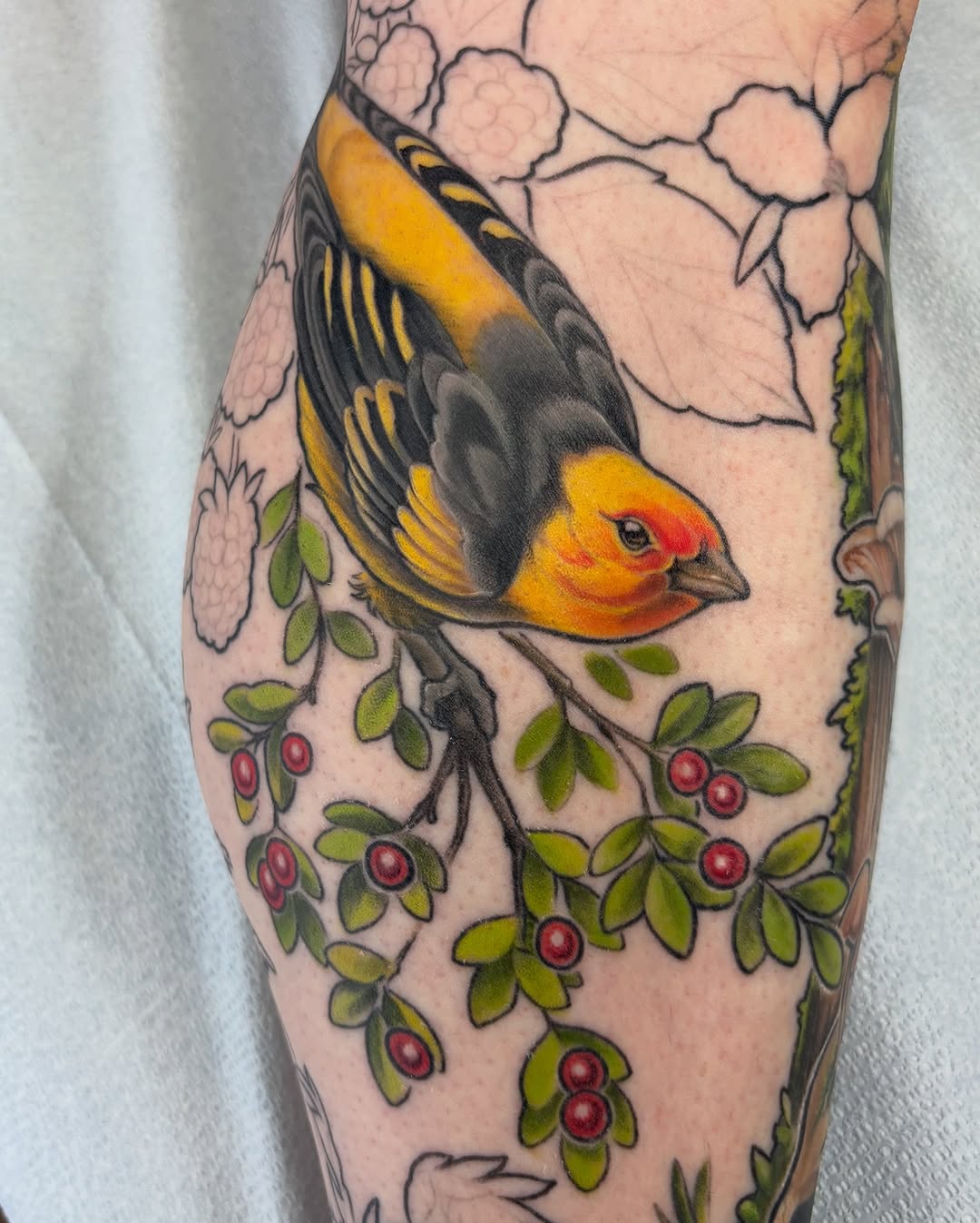 Tattoo by @lockejessmonster — realism, neo_traditional