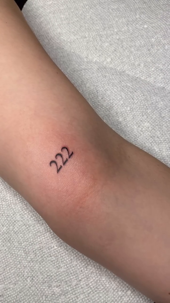 Tattoo by @rubytiiger β lettering_script, fine_line