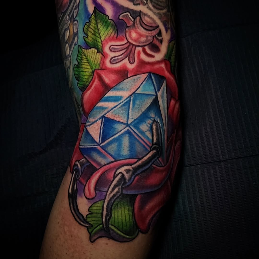 Tattoo by @adamaguastattoos — new_school