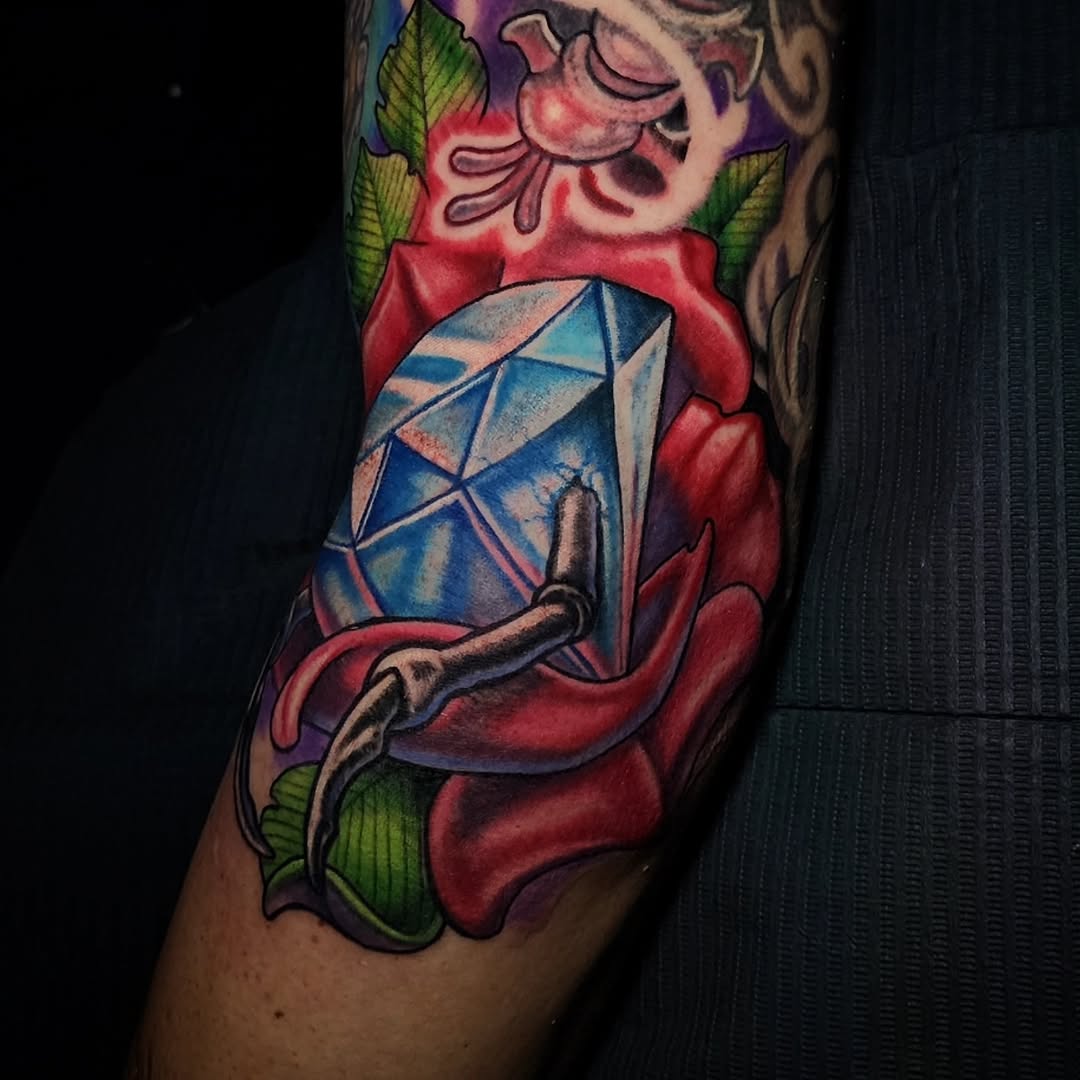 Tattoo by @adamaguastattoos — new_school