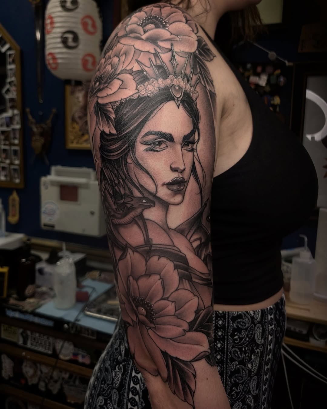 Tattoo by @reymarcable β realism, black_and_grey