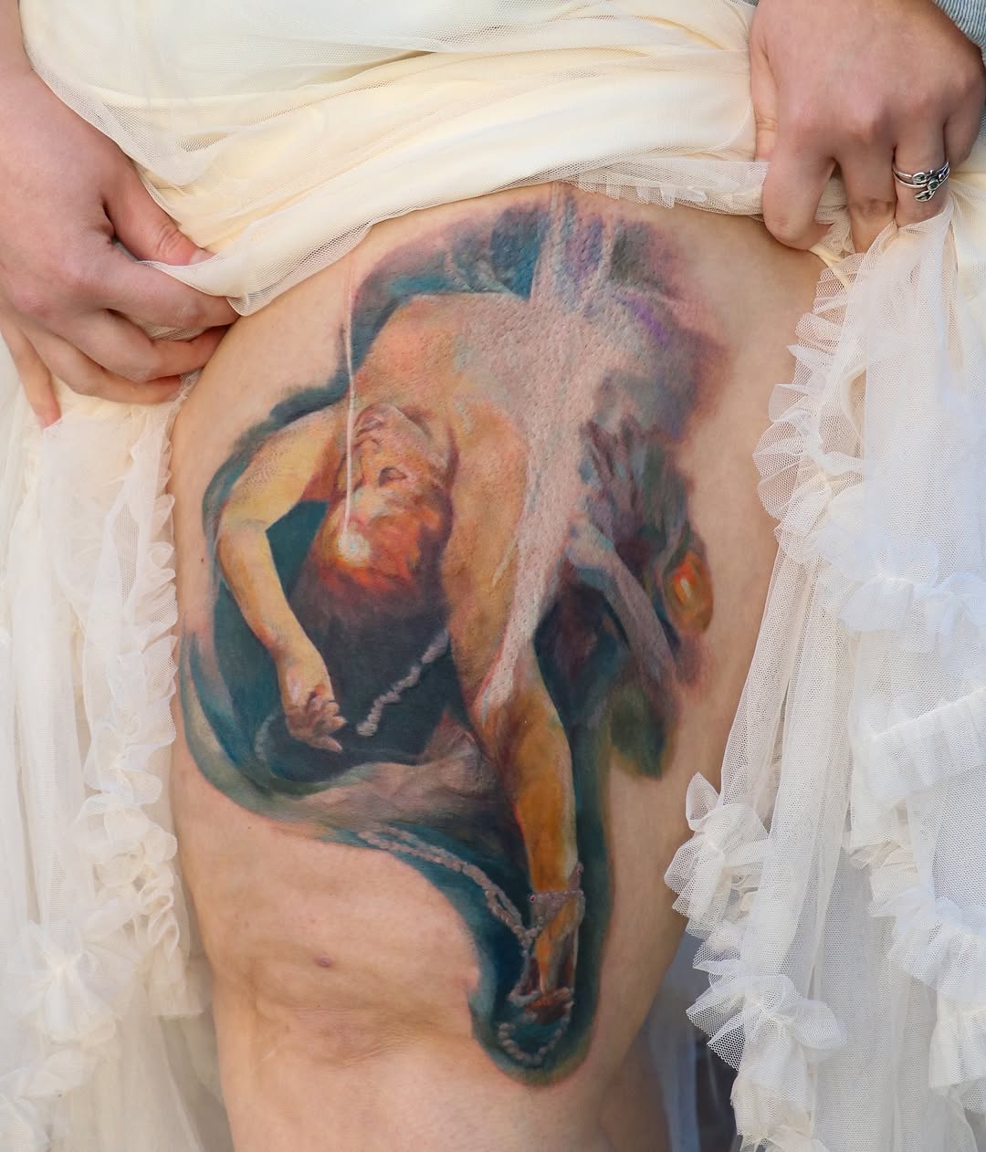 Tattoo by @jhenntattoos — realism, illustrative