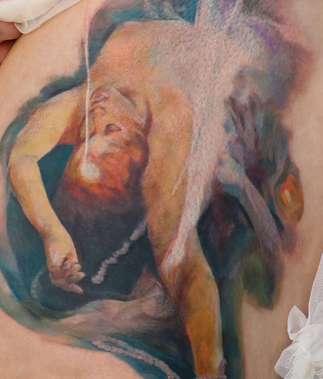Tattoo by @jhenntattoos — realism, illustrative