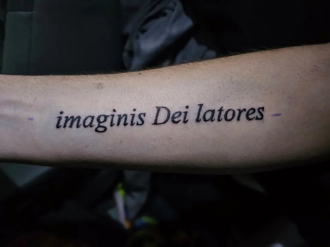 Tattoo by @jabbedbyjess — lettering_script, fine_line