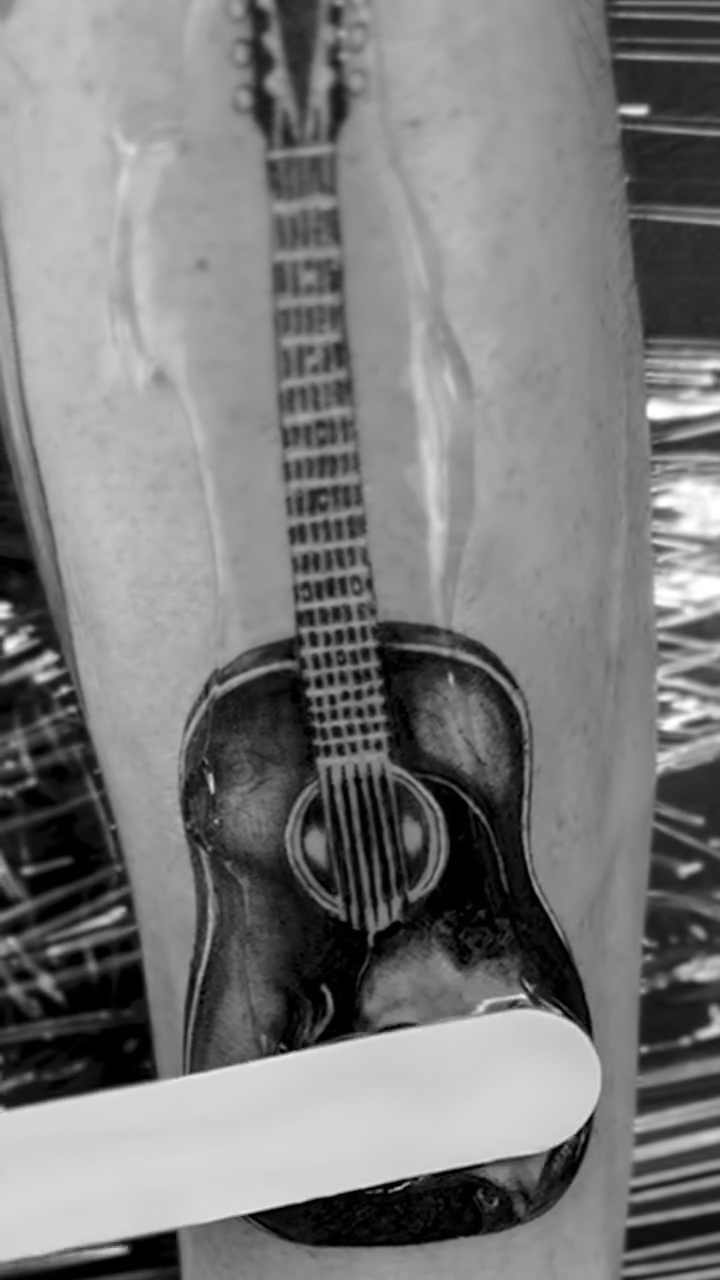 Tattoo by @rossclarktattoos — realism, black_and_grey