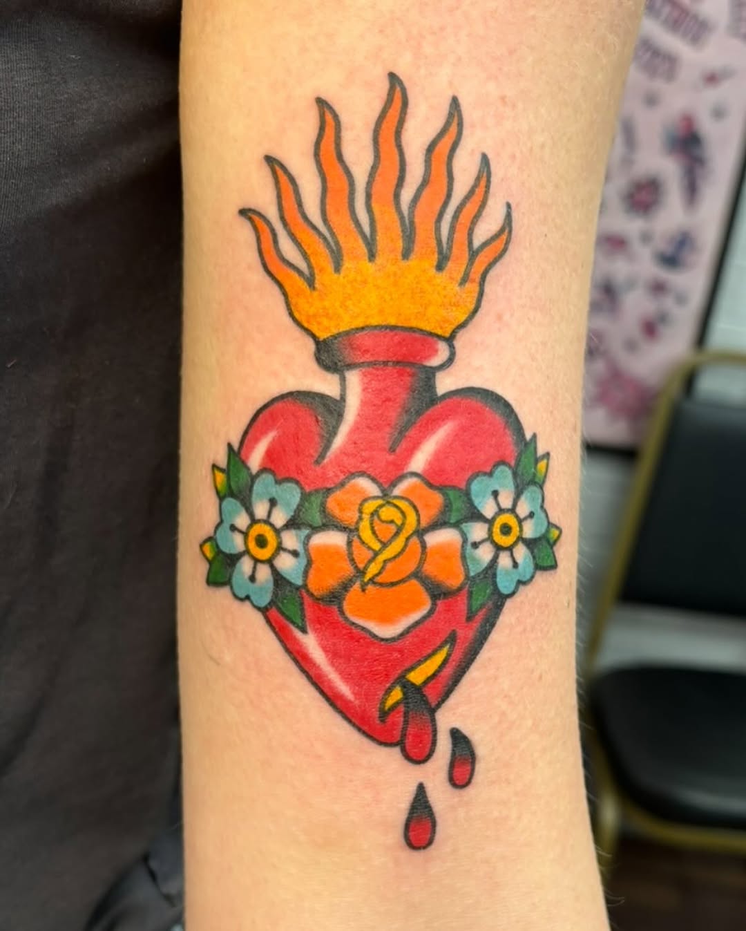 Tattoo by @taylor_einan โ american_traditional