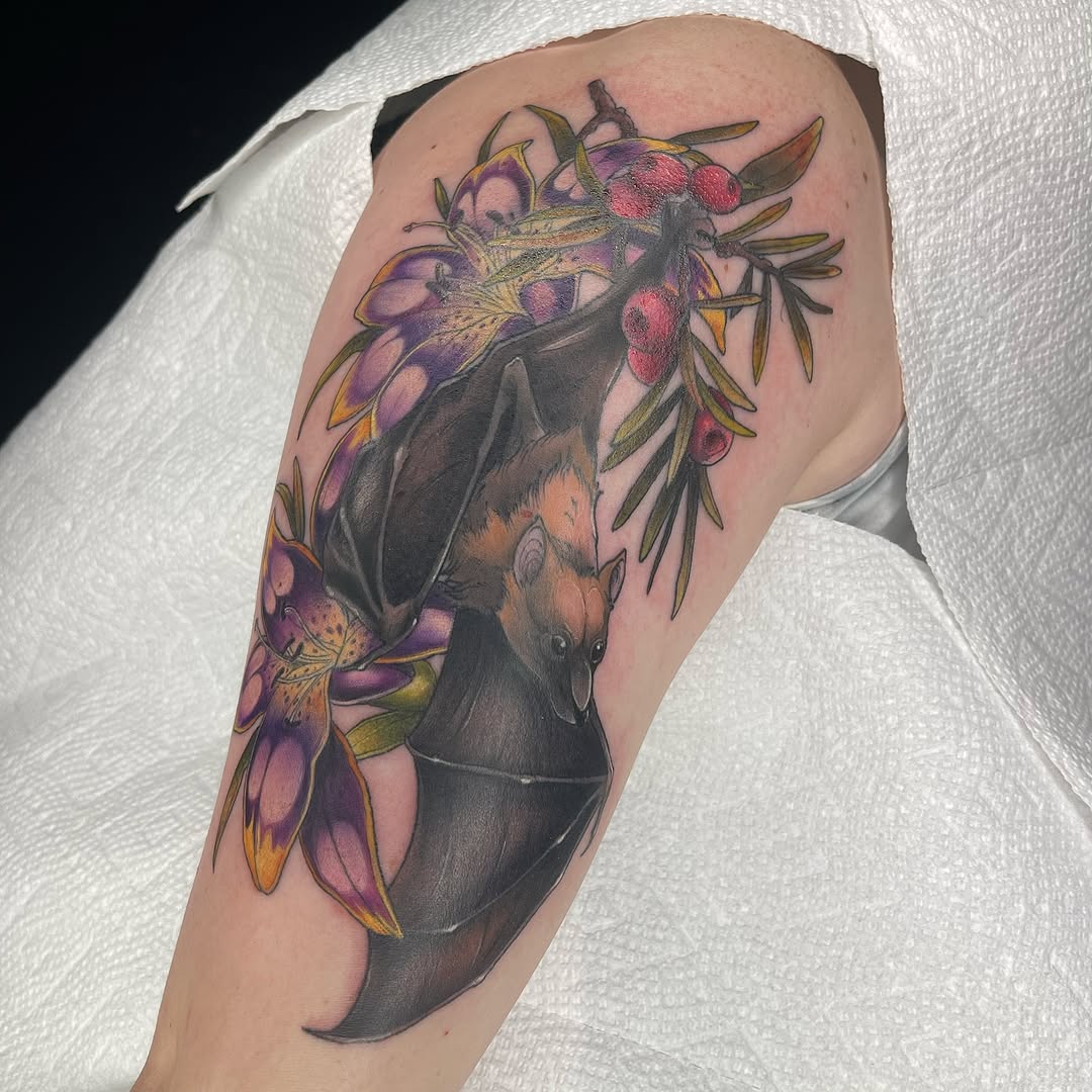 Tattoo by @lexx.christine โ realism, illustrative