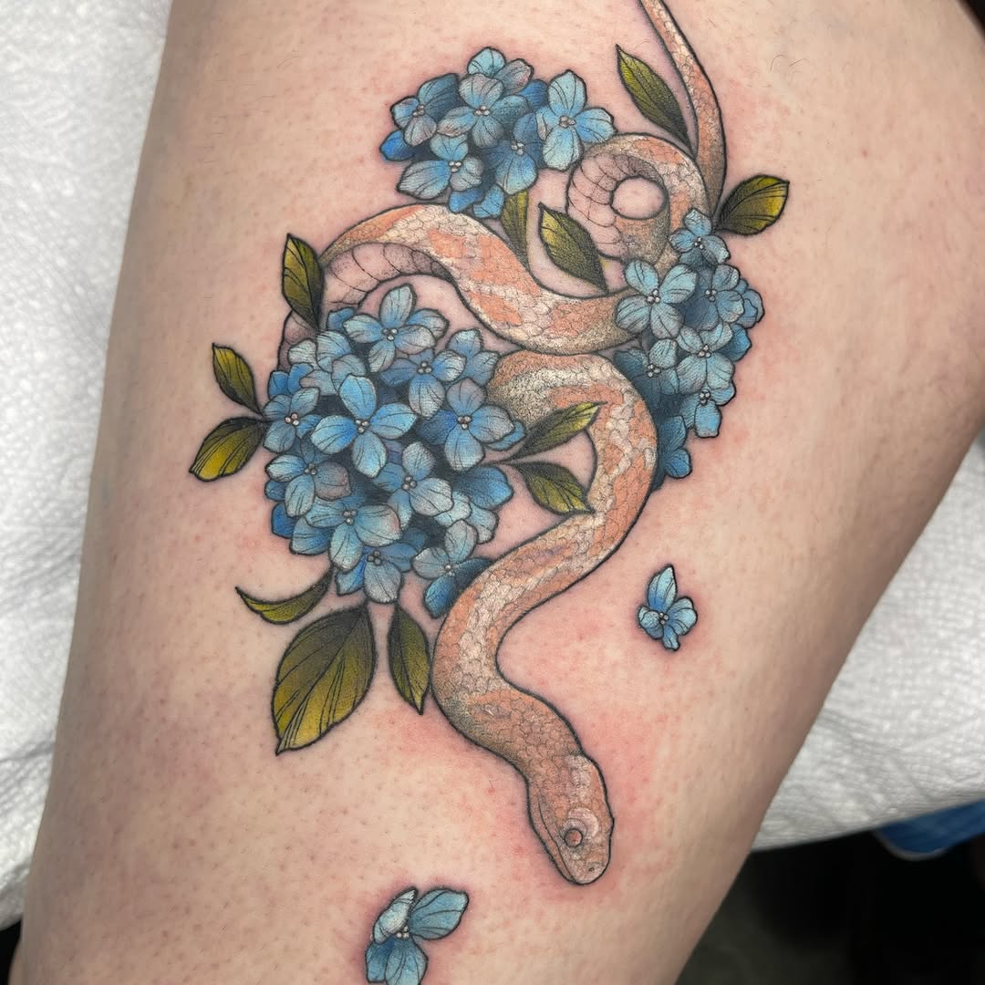 Tattoo by @lexx.christine โ illustrative, realism