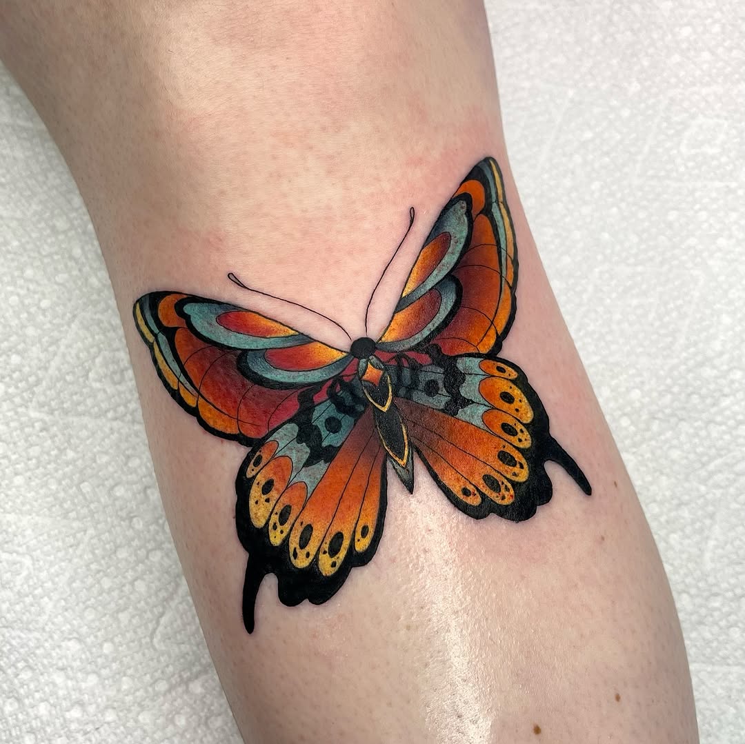 Tattoo by @lexx.christine โ american_traditional, illustrative