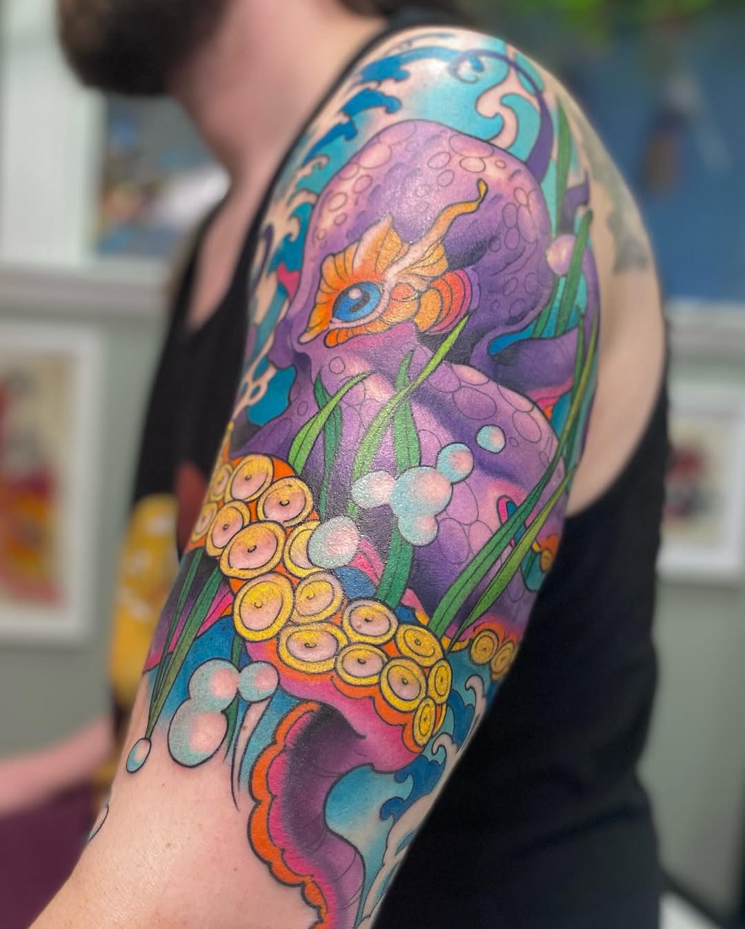 Tattoo by @emalderkstattoos β new_school, illustrative