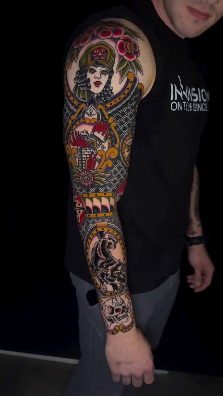 Tattoo by @robfehrman — neo_traditional, japanese_irezumi
