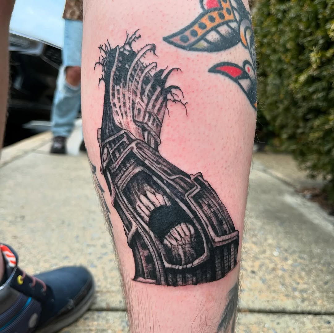 Tattoo by @crawlspacecadet — dark_realism